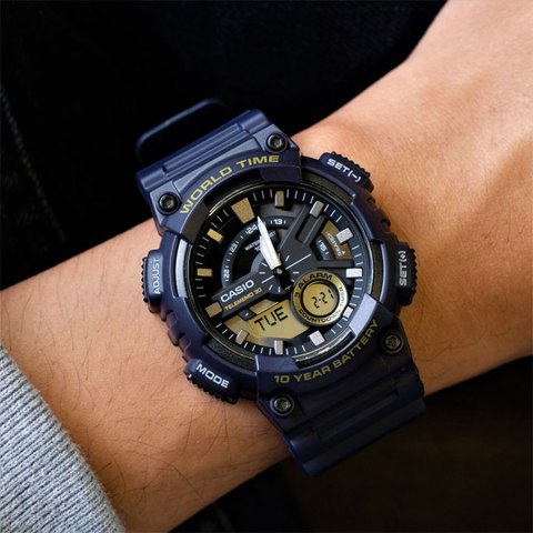 Casio Zegarek Casio Sport AEQ-110W-2AVEF + BOX