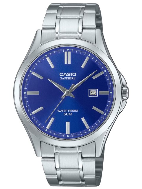 Casio Zegarek Męski Casio MTS-115D-2A1 + BOX (zd292a) SZAFIR