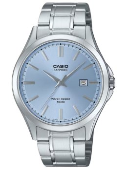 Casio Zegarek Męski Casio MTS-115D-2A2V + BOX (zd292b) SZAFIR