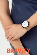 Gravity SMARTWATCH DAMSKI GRAVITY GT11-8 - AMOLED, DODATKOWY PASEK (sg044h)