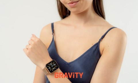 Gravity SMARTWATCH UNISEX GRAVITY GT17-4 - AMOLED, DODATKOWY PASEK (sg038d)