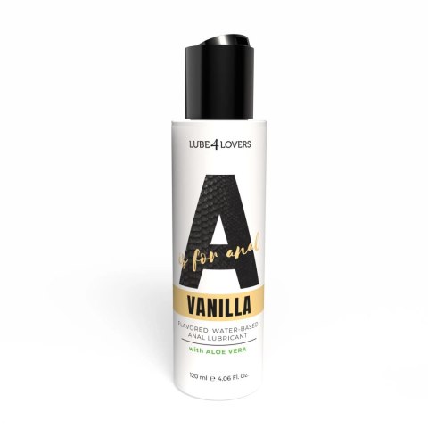MSX Distribution S.r.l. Anal Lubricant A Is for Vanilla 120 ml