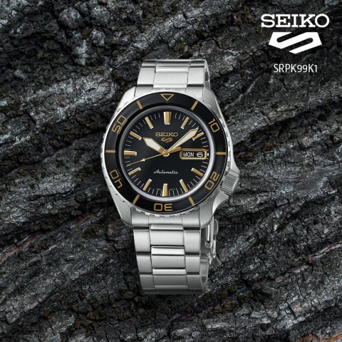 Seiko ZEGAREK MĘSKI SEIKO 5 Sports SRPK99K1 AUTOMAT + BOX