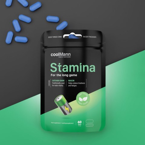 Cobeco Pharma Wholesale BV CoolMann STAMINA - 60 tablets