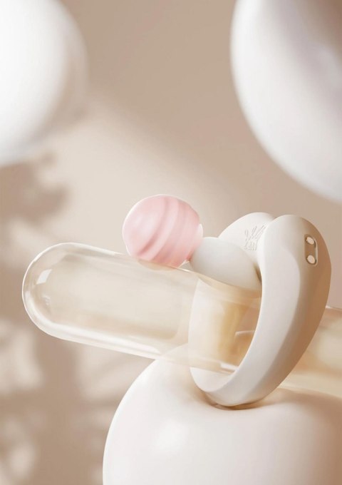 SCALA Apis Vibrating Couples Ring White