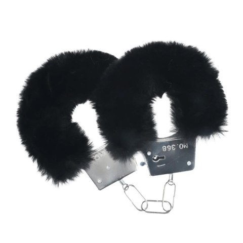SHOTS Classic Fluffy Handcuffs - Black