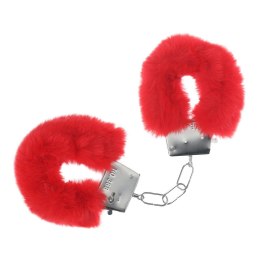 SHOTS Classic Fluffy Handcuffs - Red