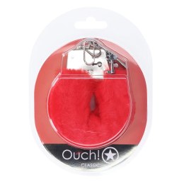 SHOTS Classic Fluffy Handcuffs - Red