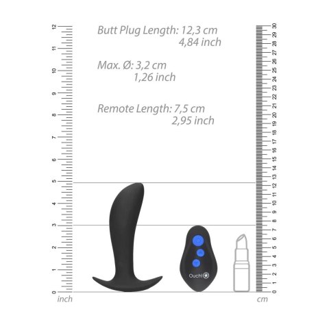 SHOTS E-stim Vibrating Butt Plug