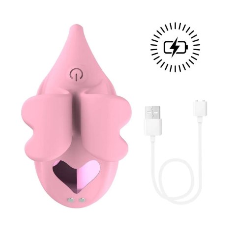 SHOTS Finger Dual Vibrator - Pink