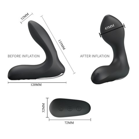 Baile - Boys of Toys Sp. z. o.o. (dystrybutor) Mr. Play Remote Control Vibrating Prostate Massager