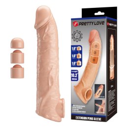 Baile - Boys of Toys Sp. z. o.o. (dystrybutor) Pretty Love Extension Penis Sleeve with Modular Length Blocks - 26 cm
