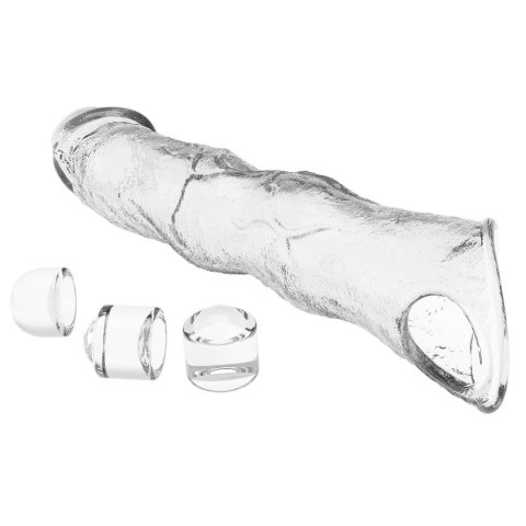 Baile - Boys of Toys Sp. z. o.o. (dystrybutor) Pretty Love Extension Penis Sleeve with Modular Length Blocks Clear - 28 cm