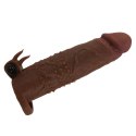 Baile - Boys of Toys Sp. z. o.o. (dystrybutor) Pretty Love Quillon - 20 cm Vibrating Penis Sleeve Brown