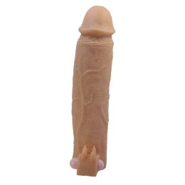 Baile - Boys of Toys Sp. z. o.o. (dystrybutor) Pretty Love Xerxes - Penis Sleeve with Vibrating Ring, Flesh Color, 22 cm