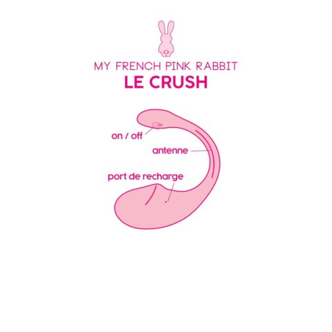 Intimate Distribution Le Crush Fushia - App controlled