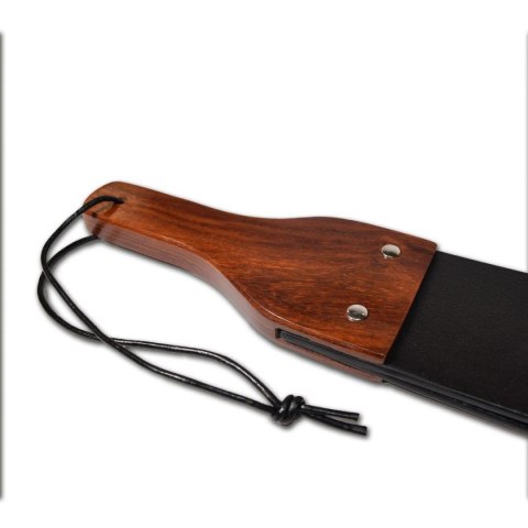 Intimate Distribution Prowler RED Leather and Wood Flapper Paddle
