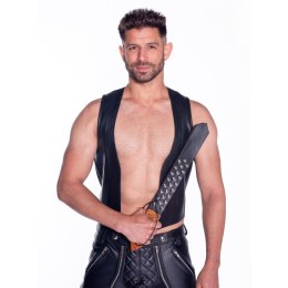 Intimate Distribution Prowler RED Leather and Wood Studded Paddle