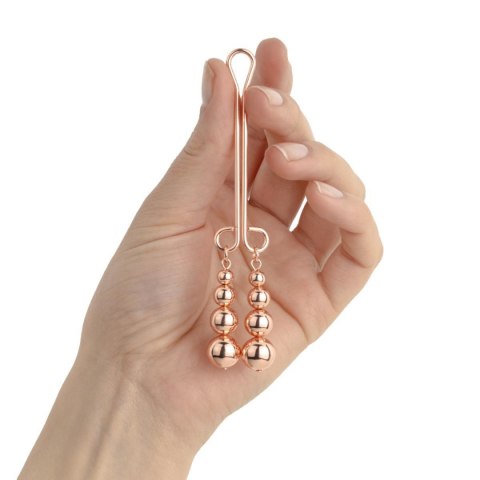 ONE-DC B.V. Rosy Gold - Clitoris Clamp - Subtle Weight
