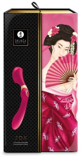 Shunga - EAU ZONE ZOA Intimate Massager Raspberry