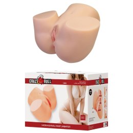 Baile - Boys of Toys Sp. z. o.o. (dystrybutor) Crazy Bull Liora Vibrating Vagina & Anal Masturbator - Flesh