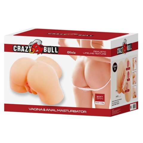 Baile - Boys of Toys Sp. z. o.o. (dystrybutor) Crazy Bull Olivia Vagina & Anal Masturbator