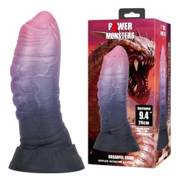 Baile - Boys of Toys Sp. z. o.o. (dystrybutor) Power Monsters Dreadful Fiend - 24 cm Rippled Monster Silicone Dildo