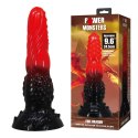 Baile - Boys of Toys Sp. z. o.o. (dystrybutor) Power Monsters Fire Dragon - 24.5 cm Rippled Monster Silicone Dildo