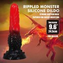 Baile - Boys of Toys Sp. z. o.o. (dystrybutor) Power Monsters Fire Dragon - 24.5 cm Rippled Monster Silicone Dildo