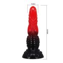 Baile - Boys of Toys Sp. z. o.o. (dystrybutor) Power Monsters Fire Dragon - 24.5 cm Rippled Monster Silicone Dildo