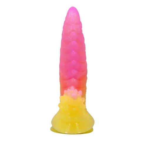 Baile - Boys of Toys Sp. z. o.o. (dystrybutor) Power Monsters Flamebeast - 22.5 cm Rippled Monster Silicone Dildo