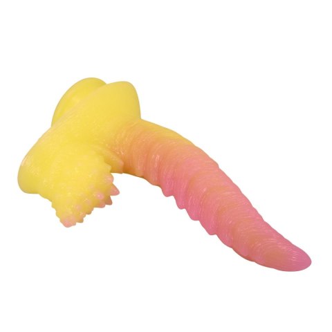 Baile - Boys of Toys Sp. z. o.o. (dystrybutor) Power Monsters Flamebeast - 22.5 cm Rippled Monster Silicone Dildo