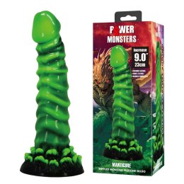 Baile - Boys of Toys Sp. z. o.o. (dystrybutor) Power Monsters Manticore - 23 cm Rippled Monster Silicone Dildo