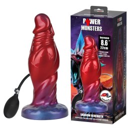 Baile - Boys of Toys Sp. z. o.o. (dystrybutor) Power Monsters Shadow Behemoth - 22 cm Rippled Monster Silicone Dildo