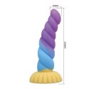 Baile - Boys of Toys Sp. z. o.o. (dystrybutor) Power Monsters Unicorn - 22 cm Rippled Monster Silicone Dildo
