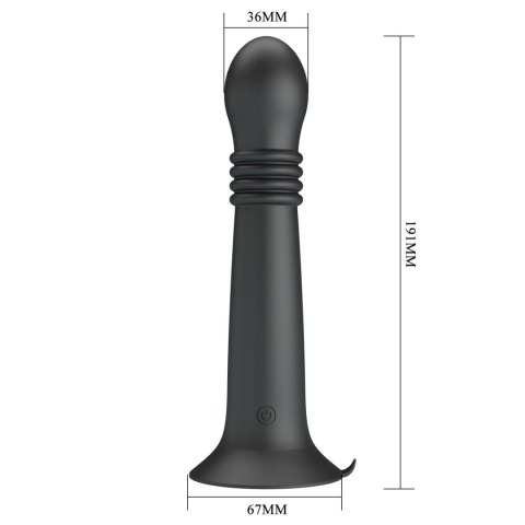 Baile - Boys of Toys Sp. z. o.o. (dystrybutor) Pretty Love Stellan Thrusting & Rotating Wand Massager - 23 cm