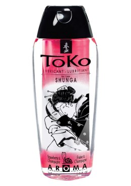 Jadalny Lubrykant O Smaku Szampana Z Truskawkami Toko Aroma Personal Lubricant Sparkling Strawberry Wine 165Ml Shunga