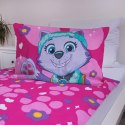 Pościel bawełna 100x135 + 40x60 Psi Patrol róż
