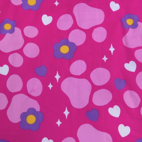 Pościel bawełna 100x135 + 40x60 Psi Patrol róż