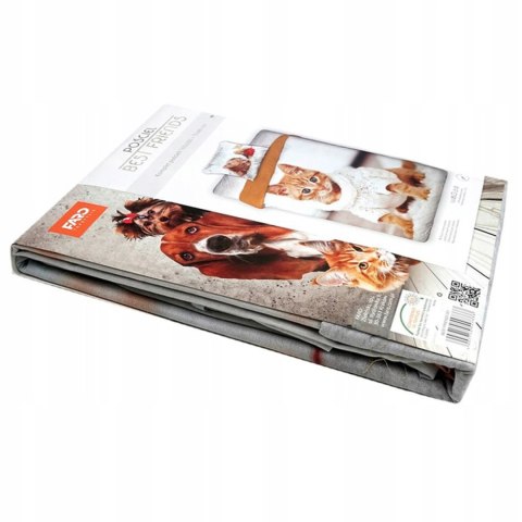 Pościel bawełna 160x200+1p70x80 Kot Friends 001