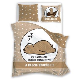 Pościel bawełna 160x200+1p70x80 Spanko 002