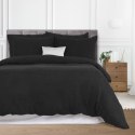 Pościel frotte czarny 027/160x200