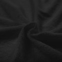 Pościel frotte czarny 027/160x200