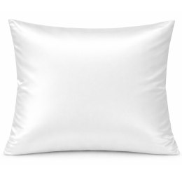 Poszewka hotelowa na zakładkę MONAKO gładka biała/50x70