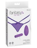 Bielizna z wibratorem Petite Panty Thrill-Her Purple Fantasy For Her