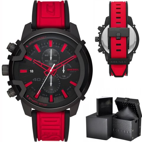 Diesel ZEGAREK MĘSKI DIESEL Griffed Chronograph DZ4530 + BOX