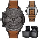 Diesel ZEGAREK MĘSKI DIESEL Griffed Chronograph DZ4569 + BOX