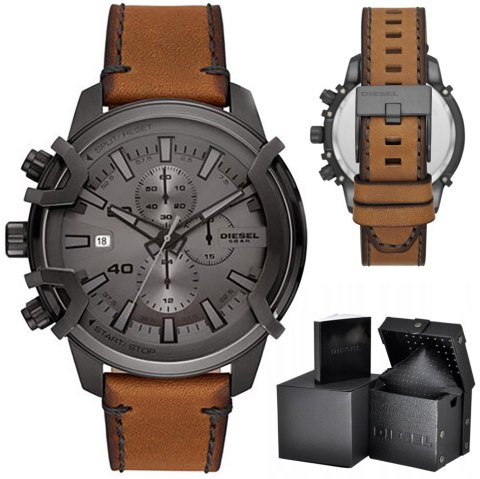 Diesel ZEGAREK MĘSKI DIESEL Griffed Chronograph DZ4569 + BOX