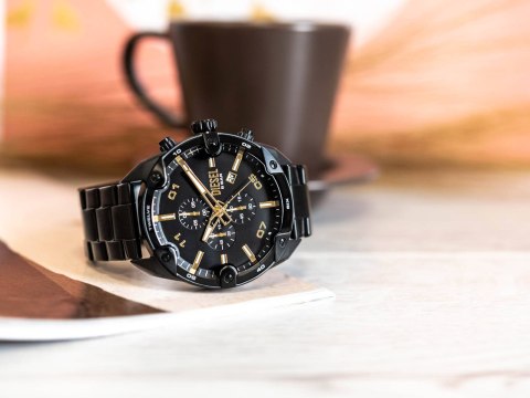 Diesel ZEGAREK MĘSKI DIESEL Spiked Chronograph DZ4644 + BOX
