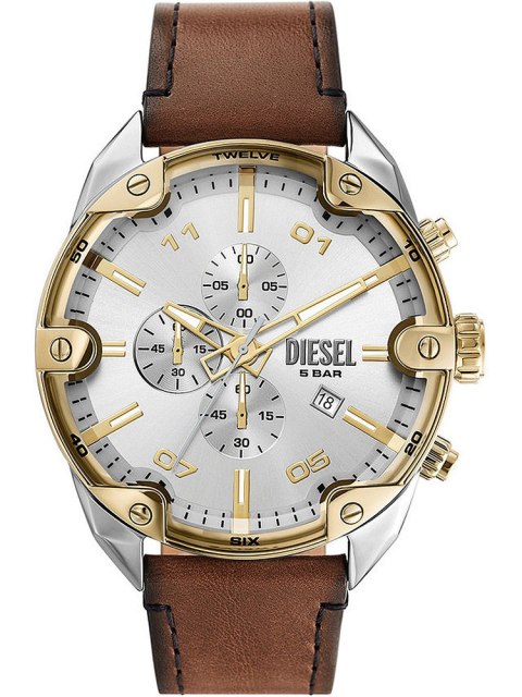 Diesel ZEGAREK MĘSKI DIESEL Spiked Chronograph DZ4665 + BOX